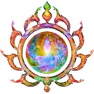 "Crystal Chakra Mandala" T-Shirt